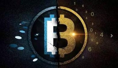A sprawling mining farm facility with rows of illuminated mining rigs