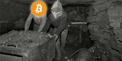 A modern mining farm powered by renewable energy sources