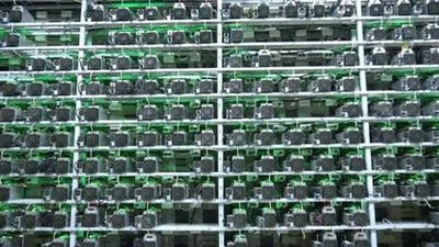 A state-of-the-art mining rig setup, exemplifying efficient and powerful cryptocurrency extraction